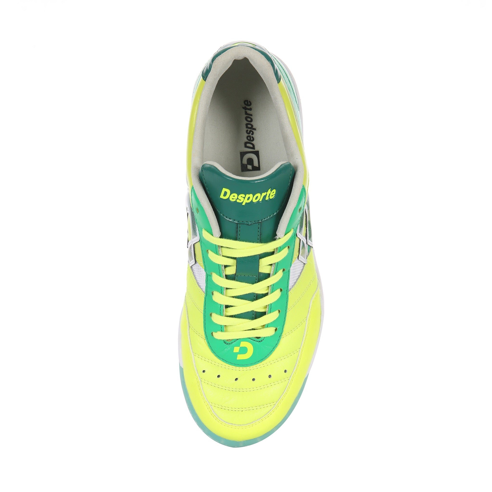 Desporte Boa Vista ID PRO2 LTD 20th Anniversary yellow and green futsal shoe with synthetic suede leather insole