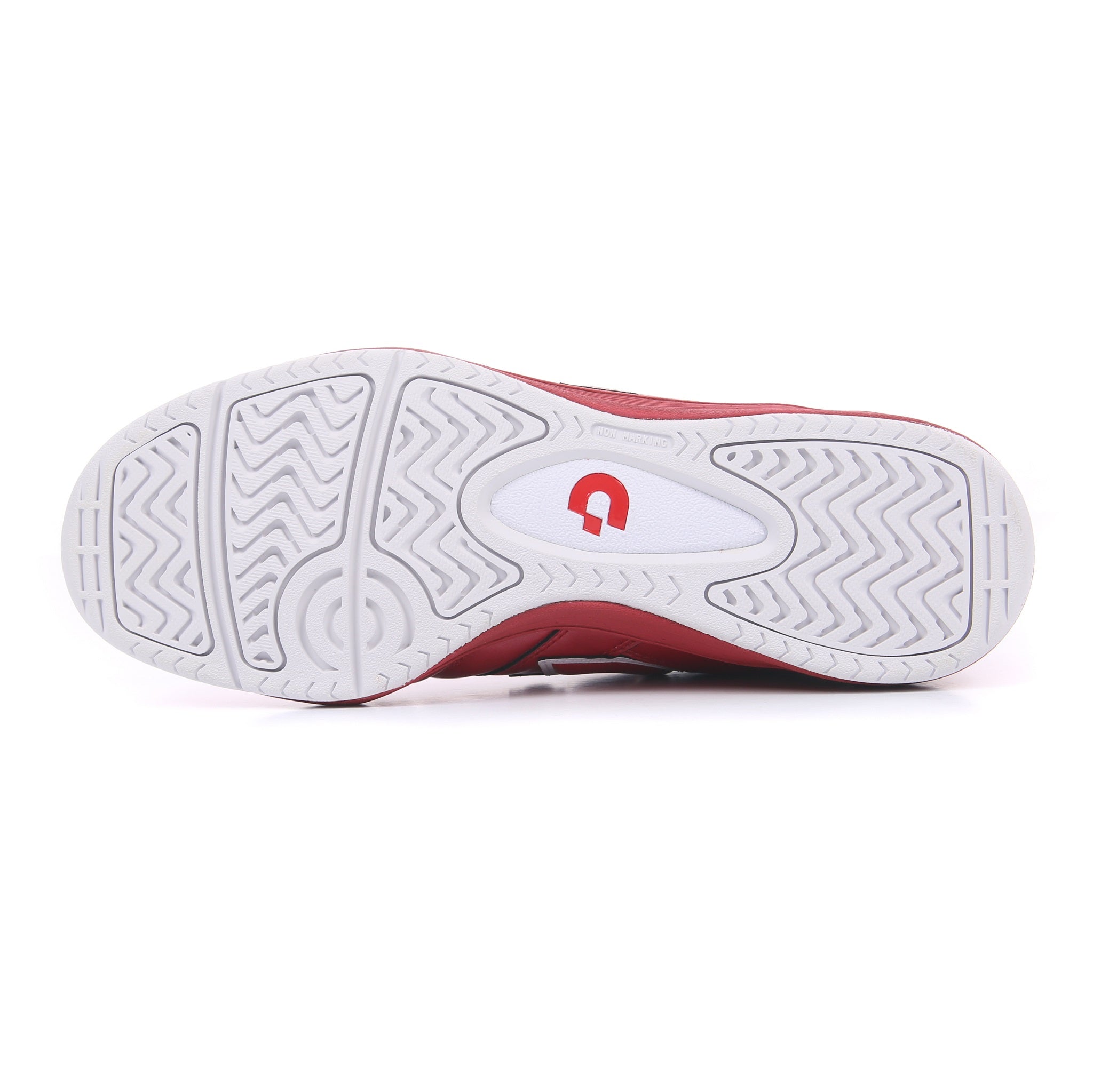 Desporte Campinas SP2 red futsal shoe white sole