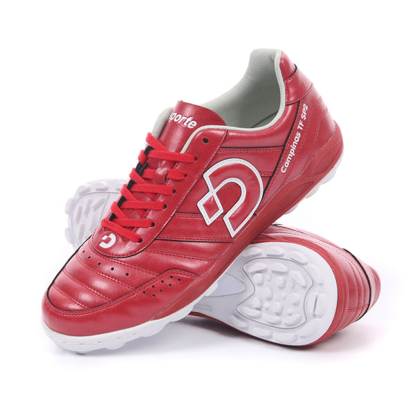 Desporte Campinas TF SP2 red turf soccer shoes