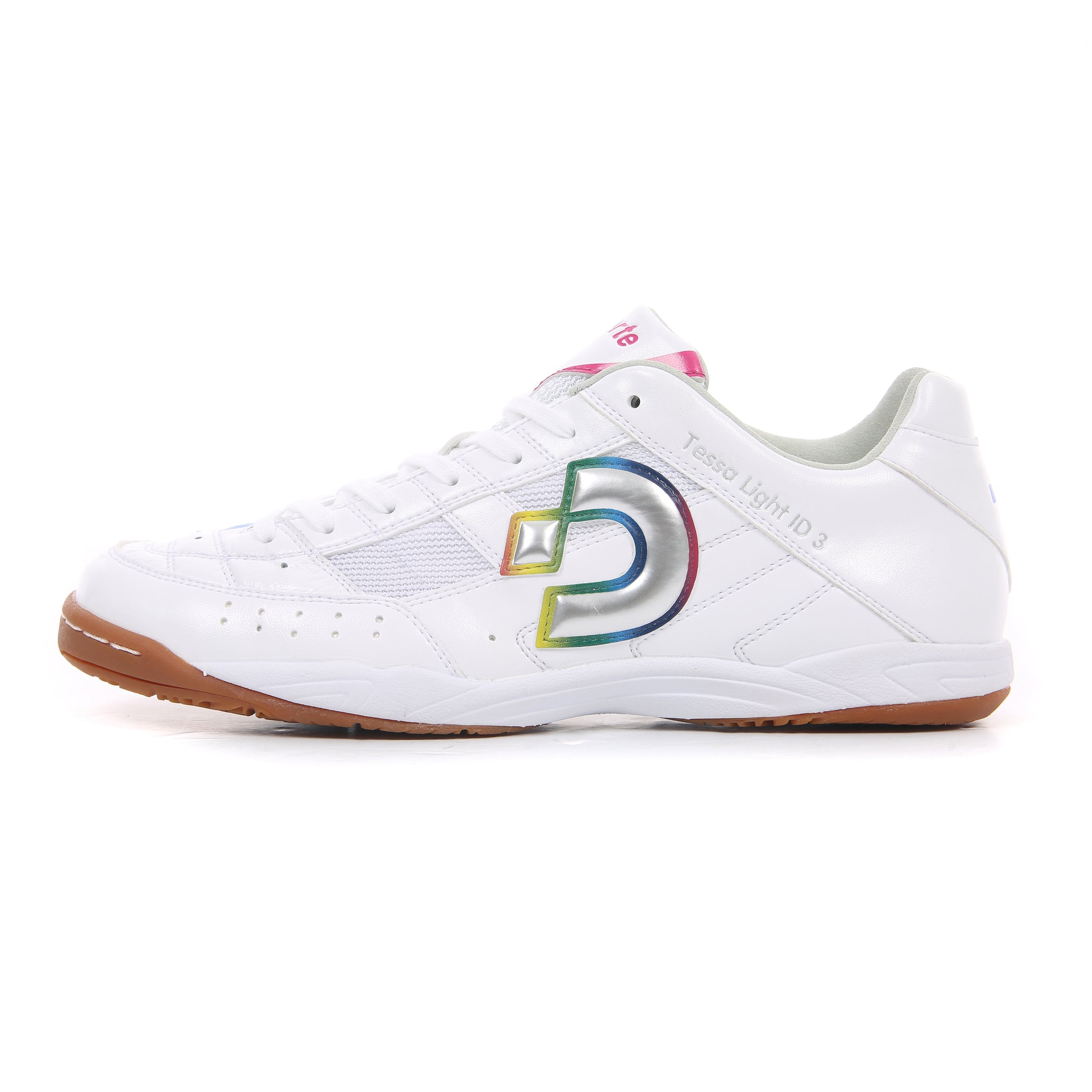 Desporte Tessa Light ID3 white silver rainbow futsal shoe