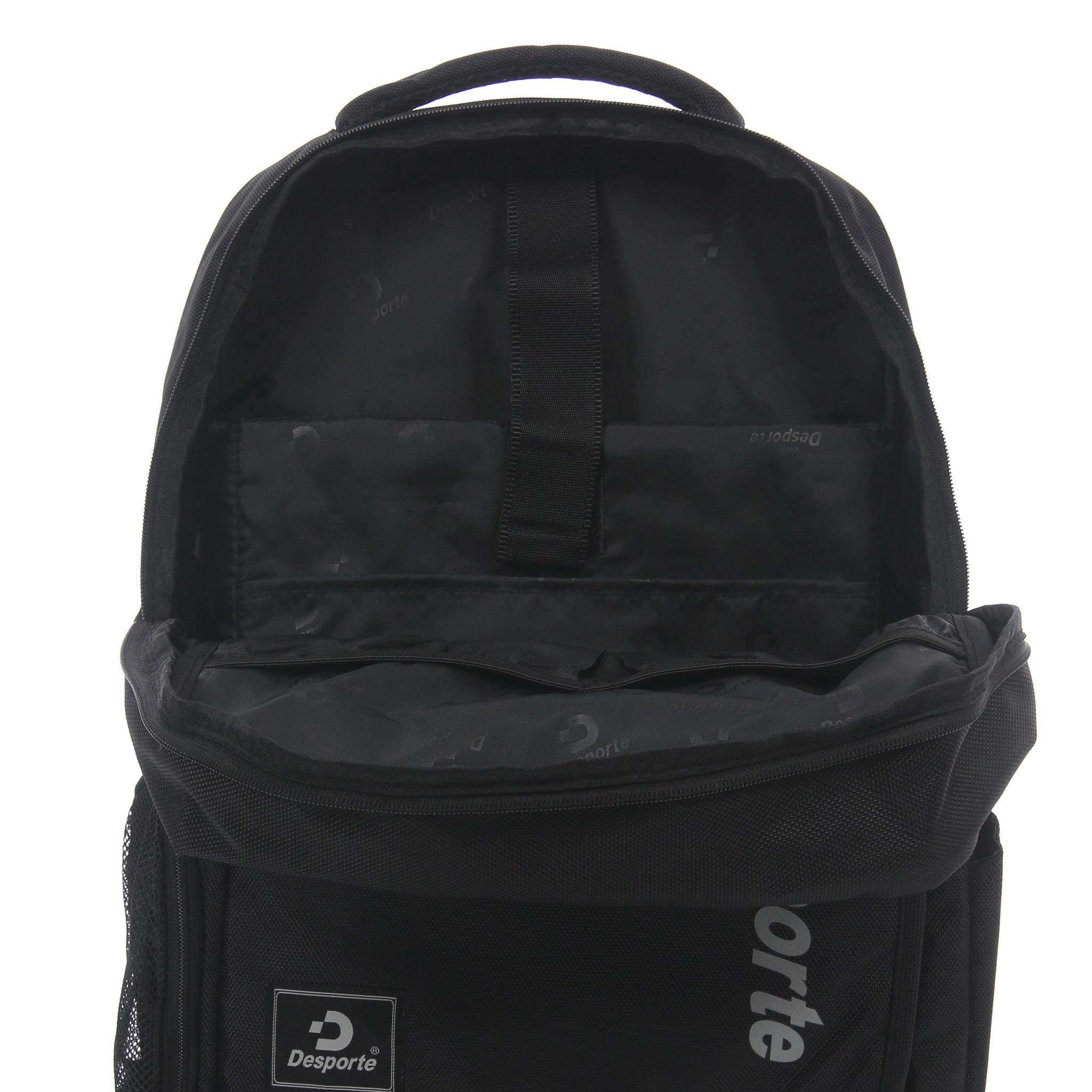 Desporte black backpack DSP-BACK12 laptop sleeve