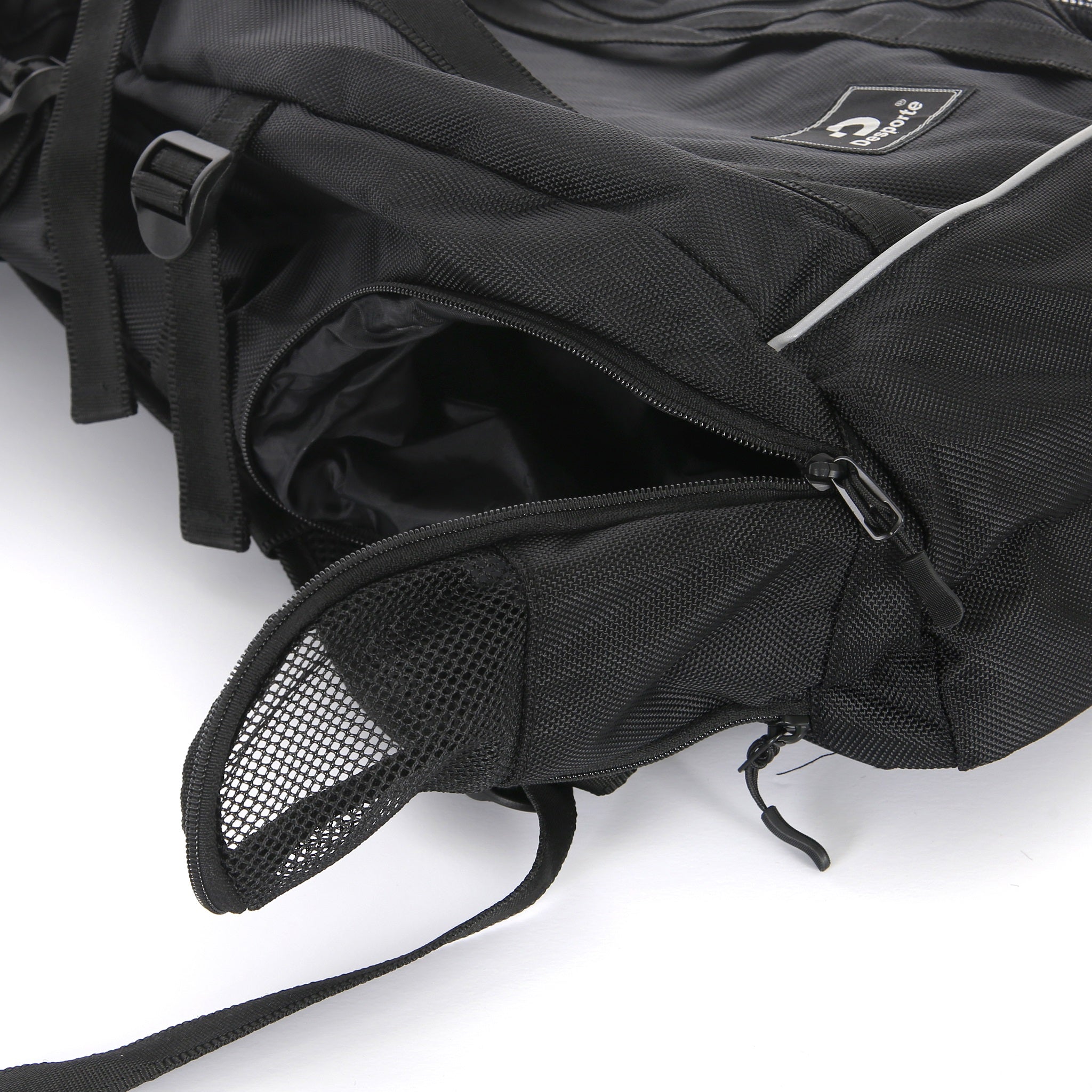 Desporte black backpack DSP-BACK13 separate compartment for shoes