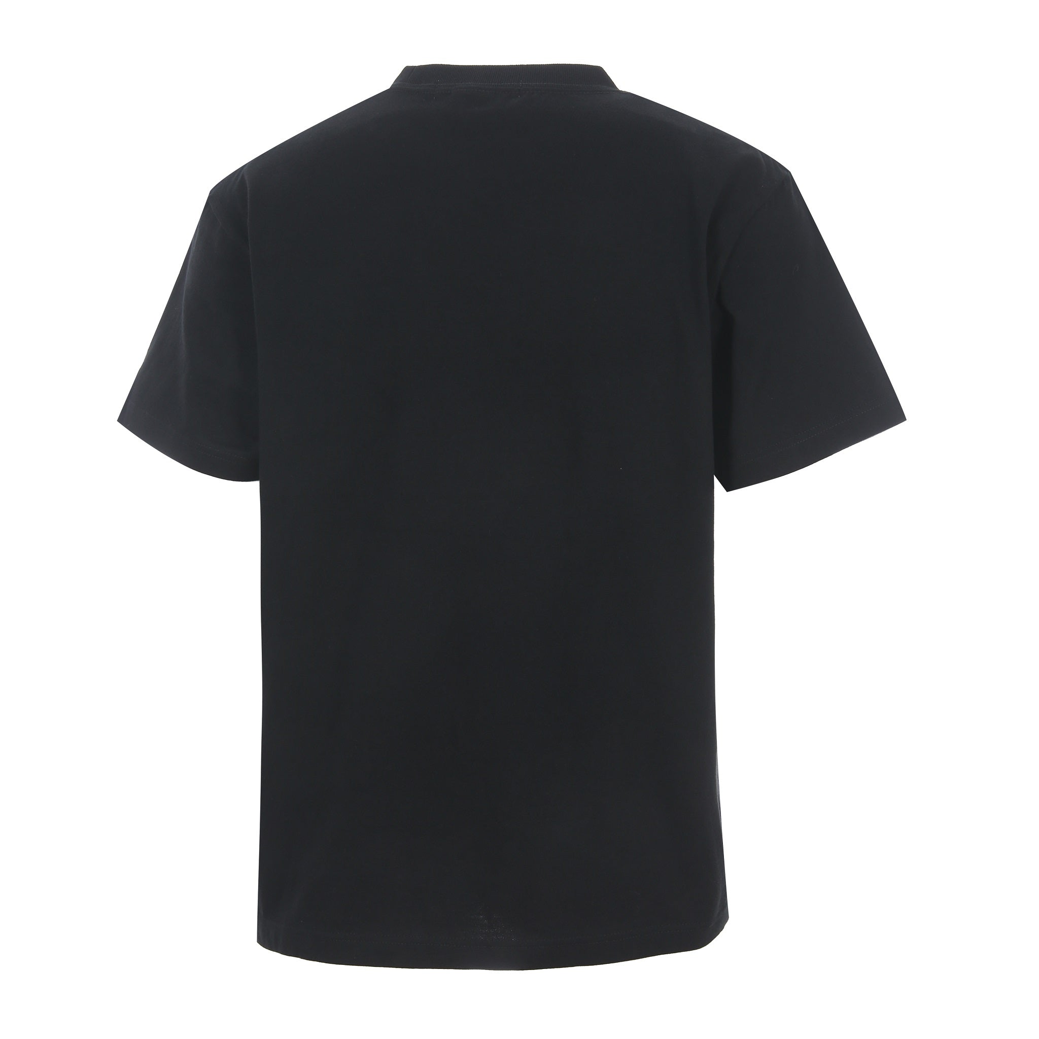 Desporte black 100% cotton t-shirt DSP-T52 back view