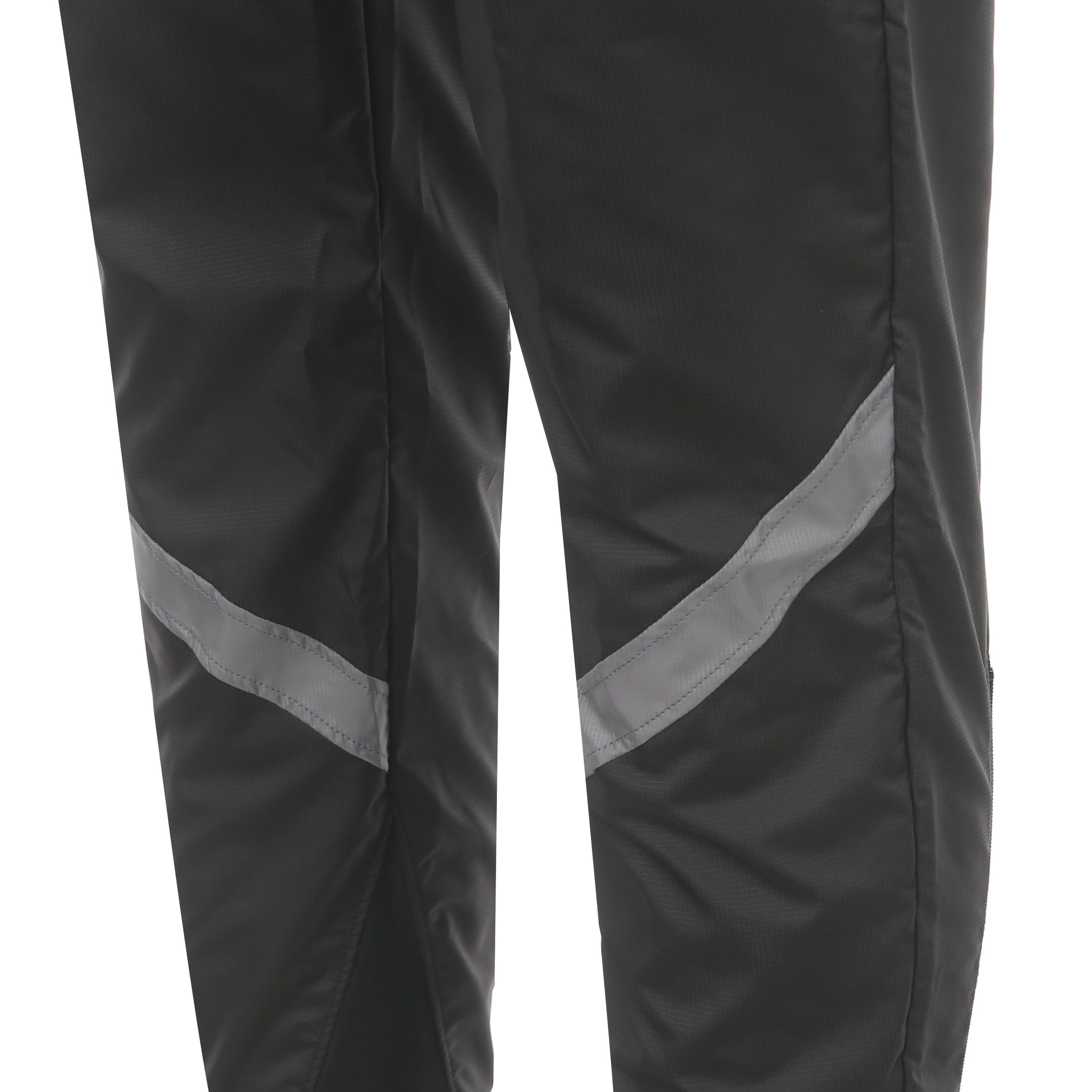 Desporte black windbreaker pants DSP-PP28SSL leg design