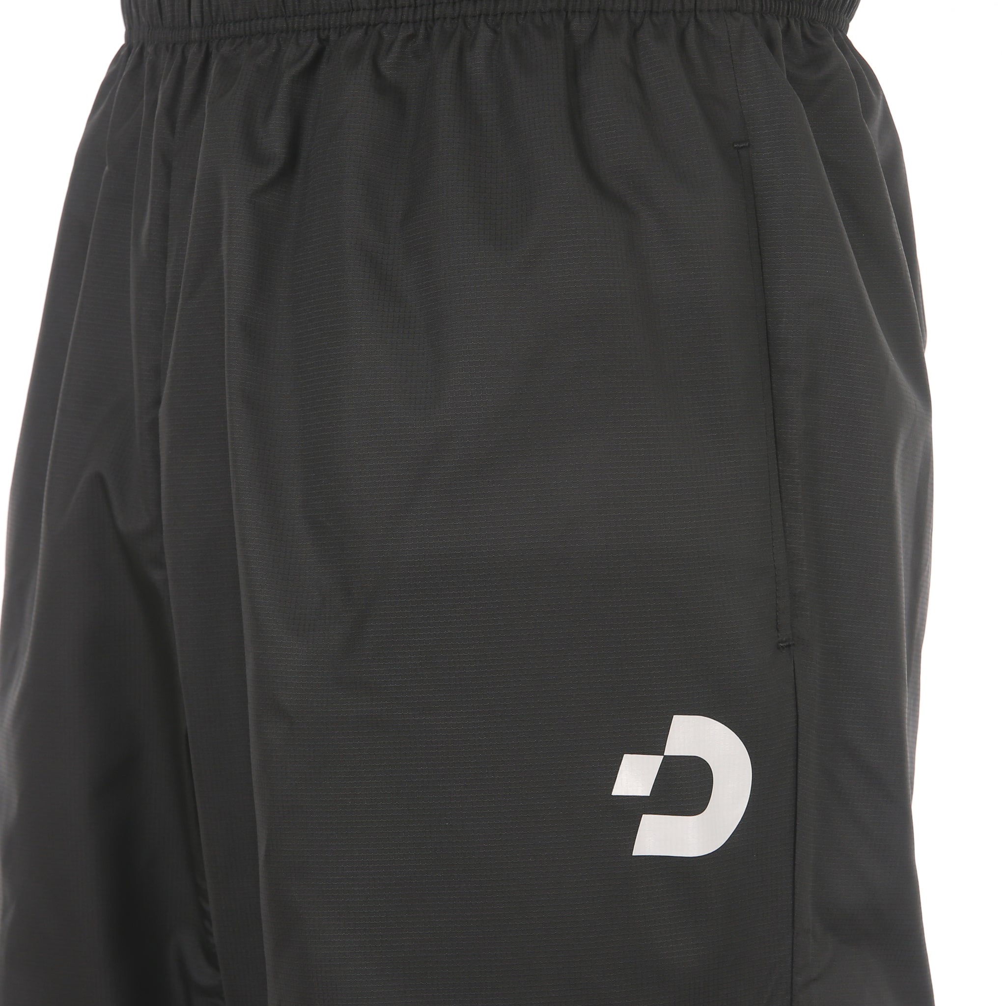 Desporte black windbreaker pants DSP-PP28SSL print logo