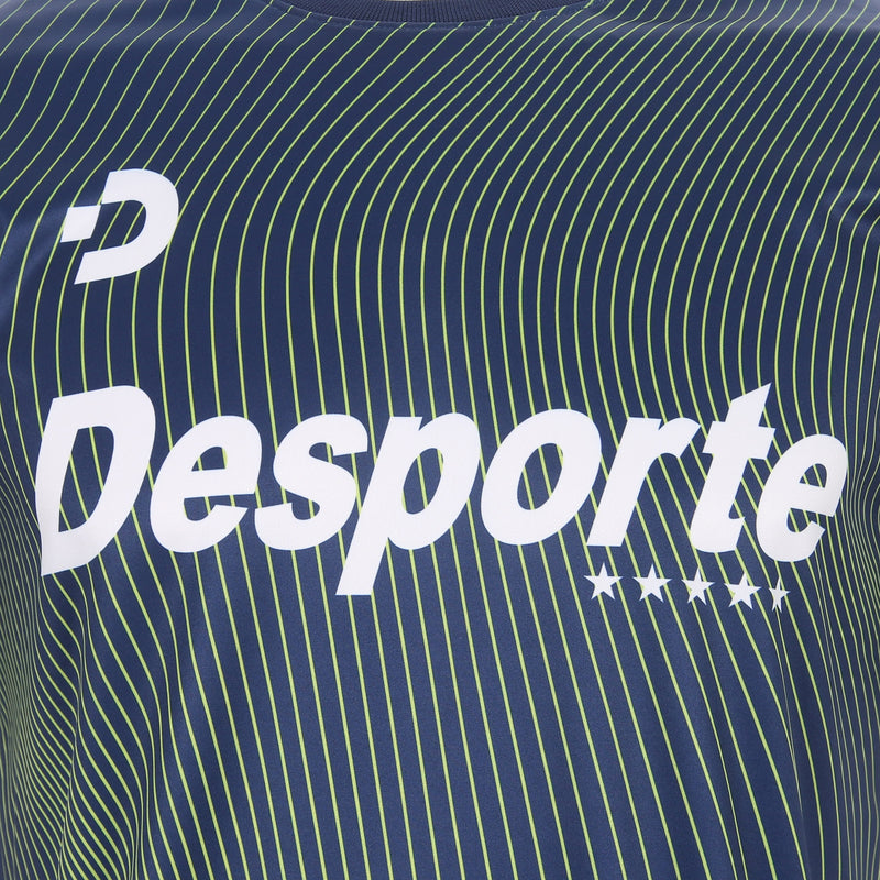 Desporte navy lime futsal practice shirt DSP-BPS-35 chest logo
