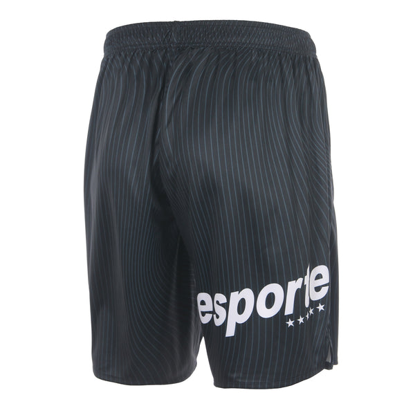 Desporte black futsal practice shorts DSP-BPSP-35 back view