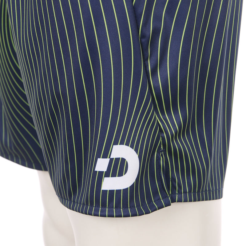 Desporte navy lime futsal practice shorts DSP-BPSP-35 left logo