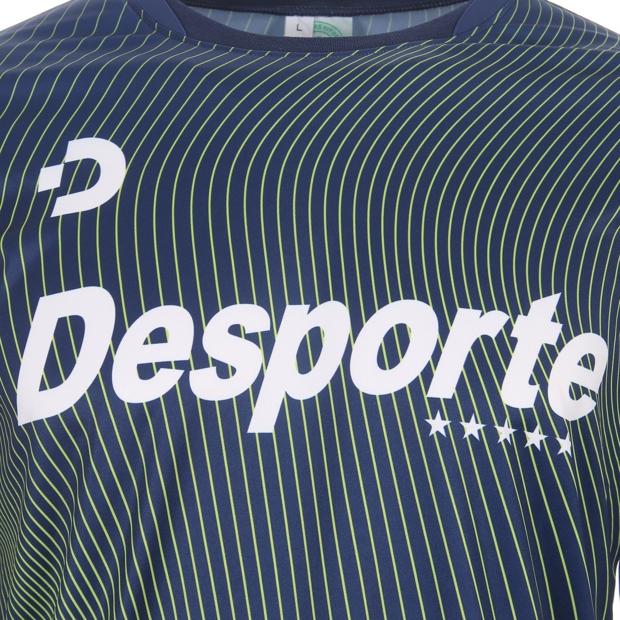 Desporte navy long sleeve practice shirt DSP-BPS-36Lchest logo