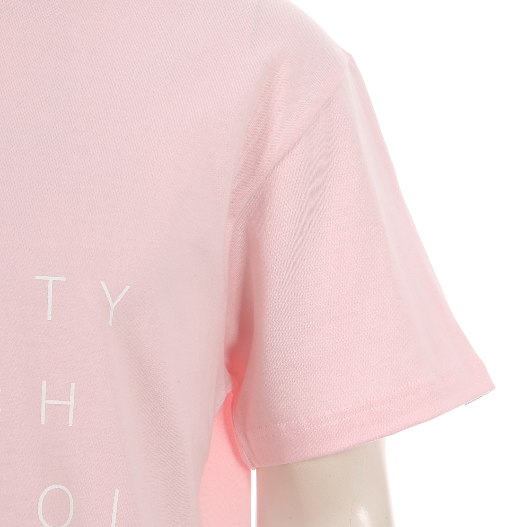 Desporte pink 100% cotton t-shirt DSP-T52 sleeve