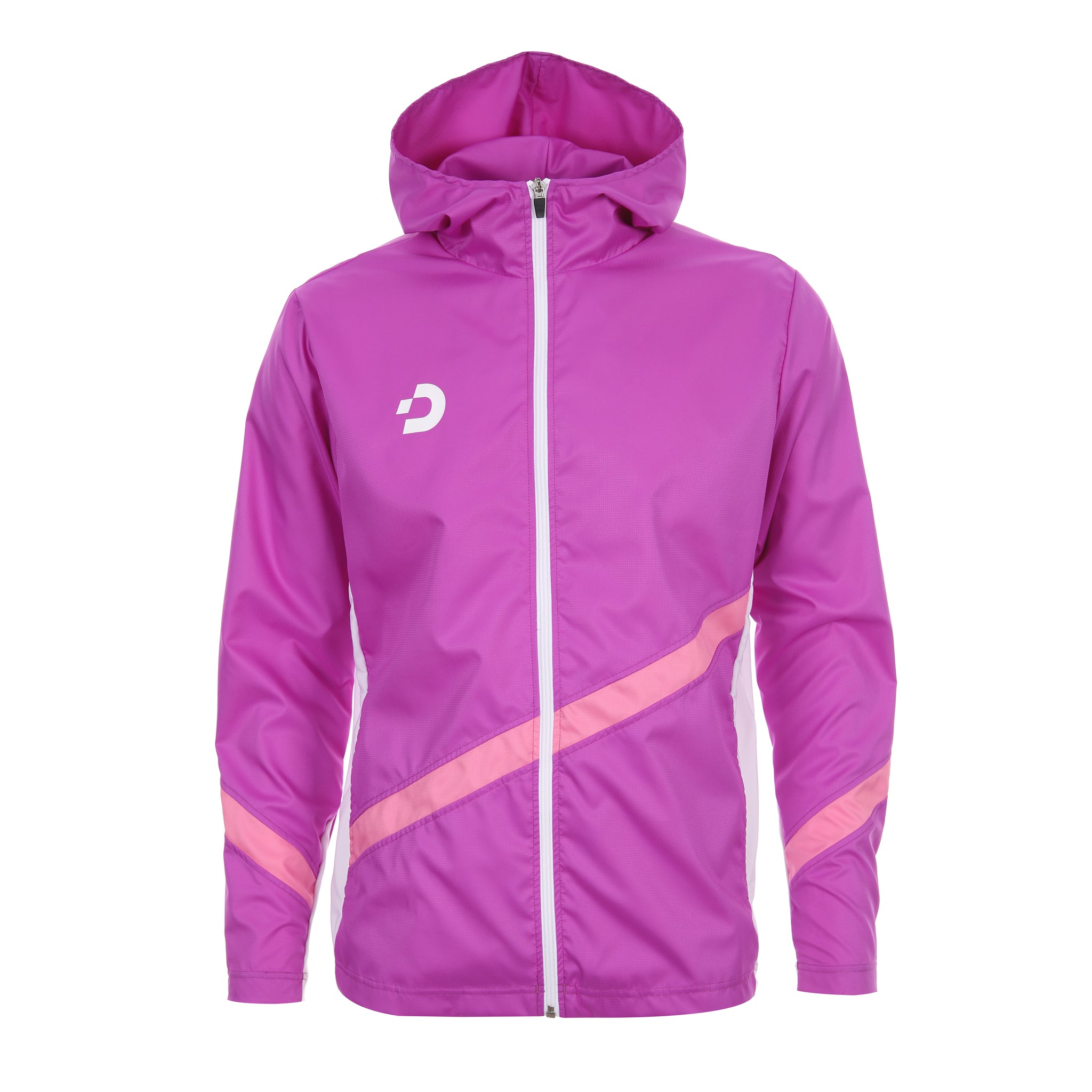 Desporte purple hooded windbreaker PJOSSL