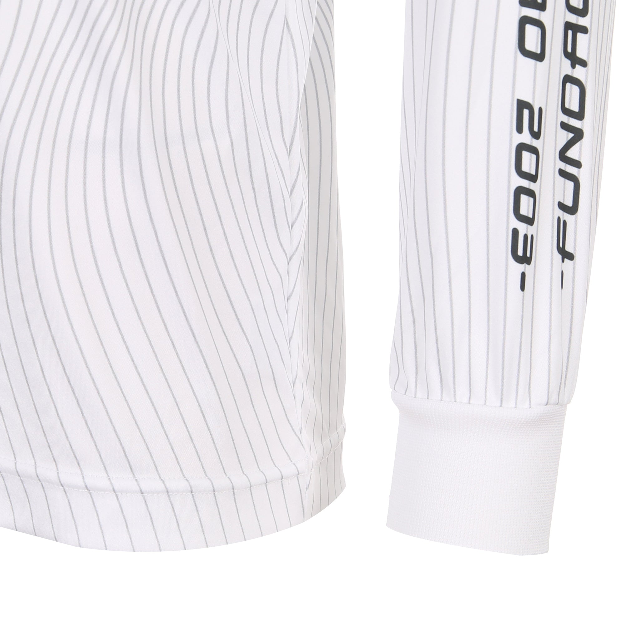 Desporte white long sleeve practice shirt DSP-BPS-36L elastic cuff