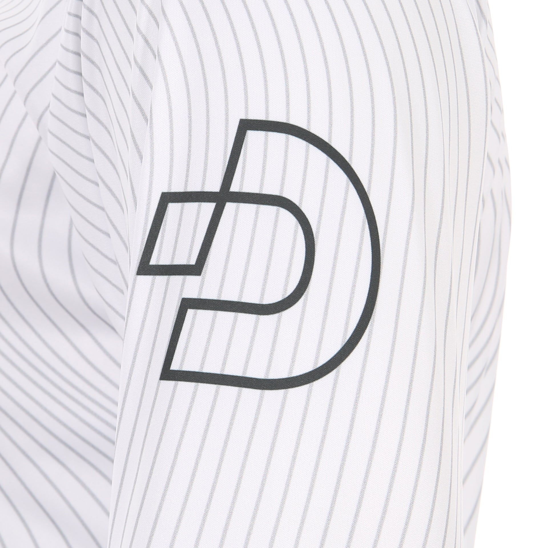 Desporte white long sleeve practice shirt DSP-BPS-36L shoulder logo