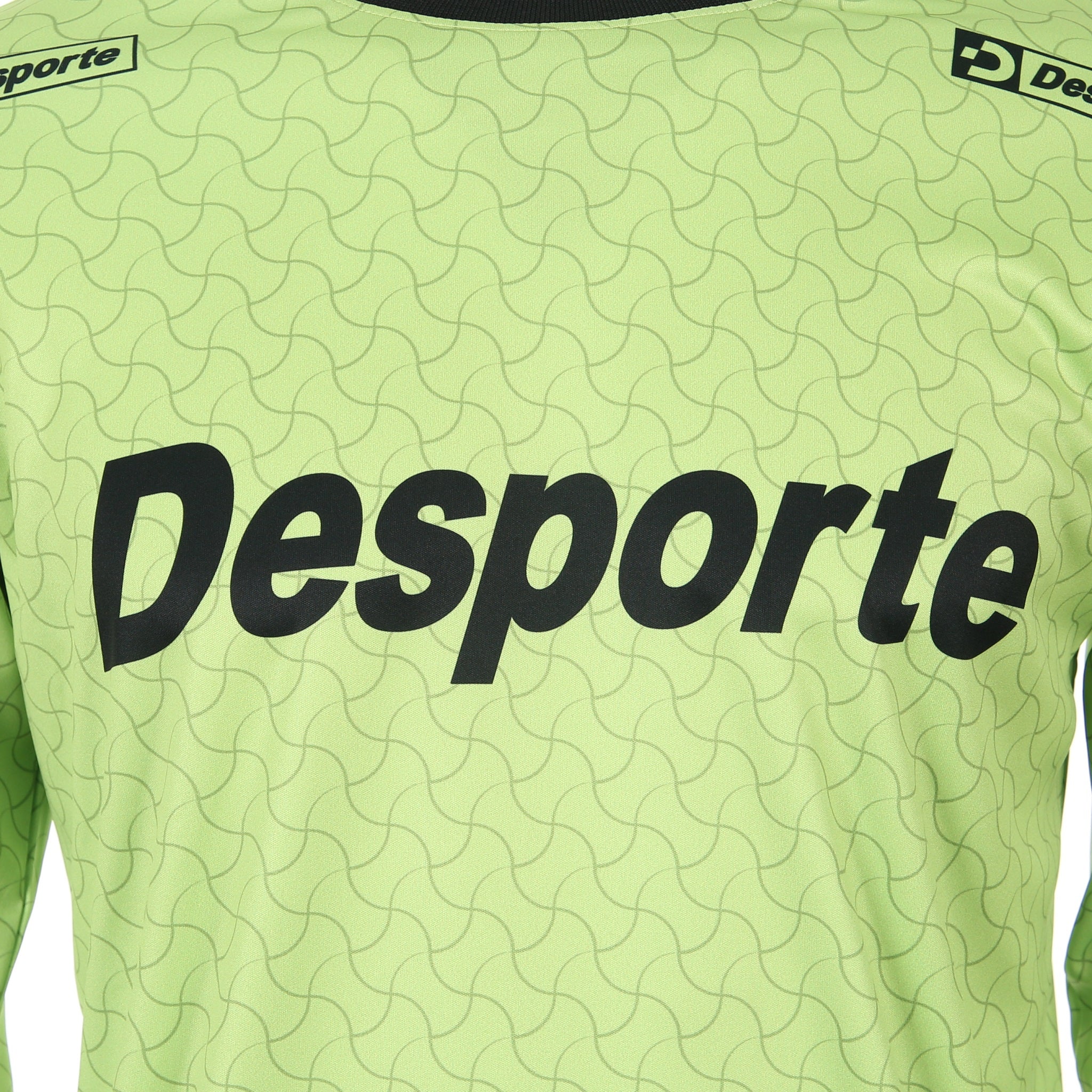 Desporte long sleeve practice shirt BPS-26L lime chest logo