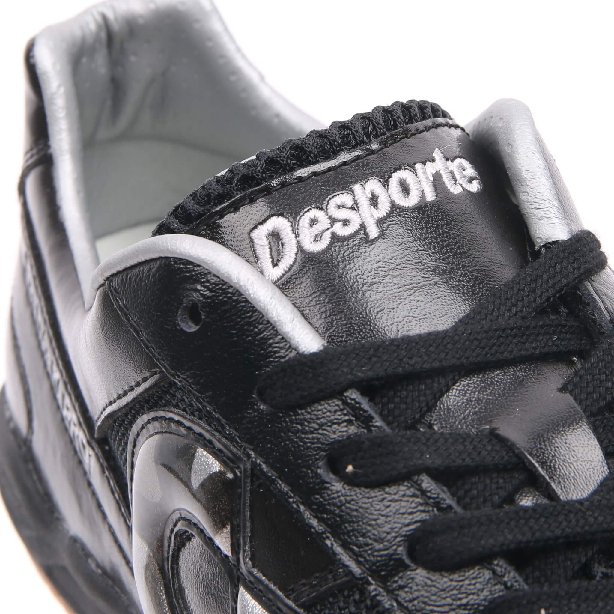 Desporte Sao Luis KI PRO1 black futsal shoe padded mesh tongue