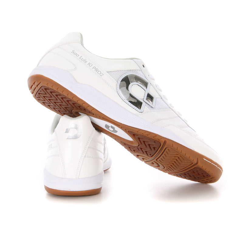 Futsal Shoes, Sao Luis KI PRO2, White/Gray-Camouflage | Desporte