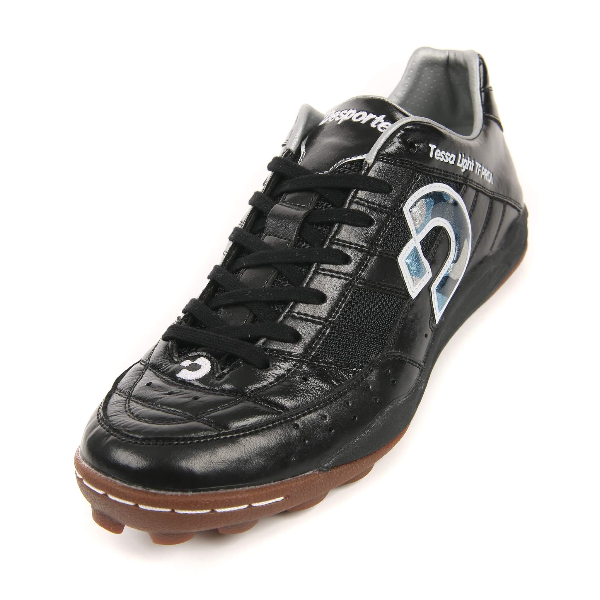 Desporte Tessa Light TF PRO1 black k-leather turf soccer shoe