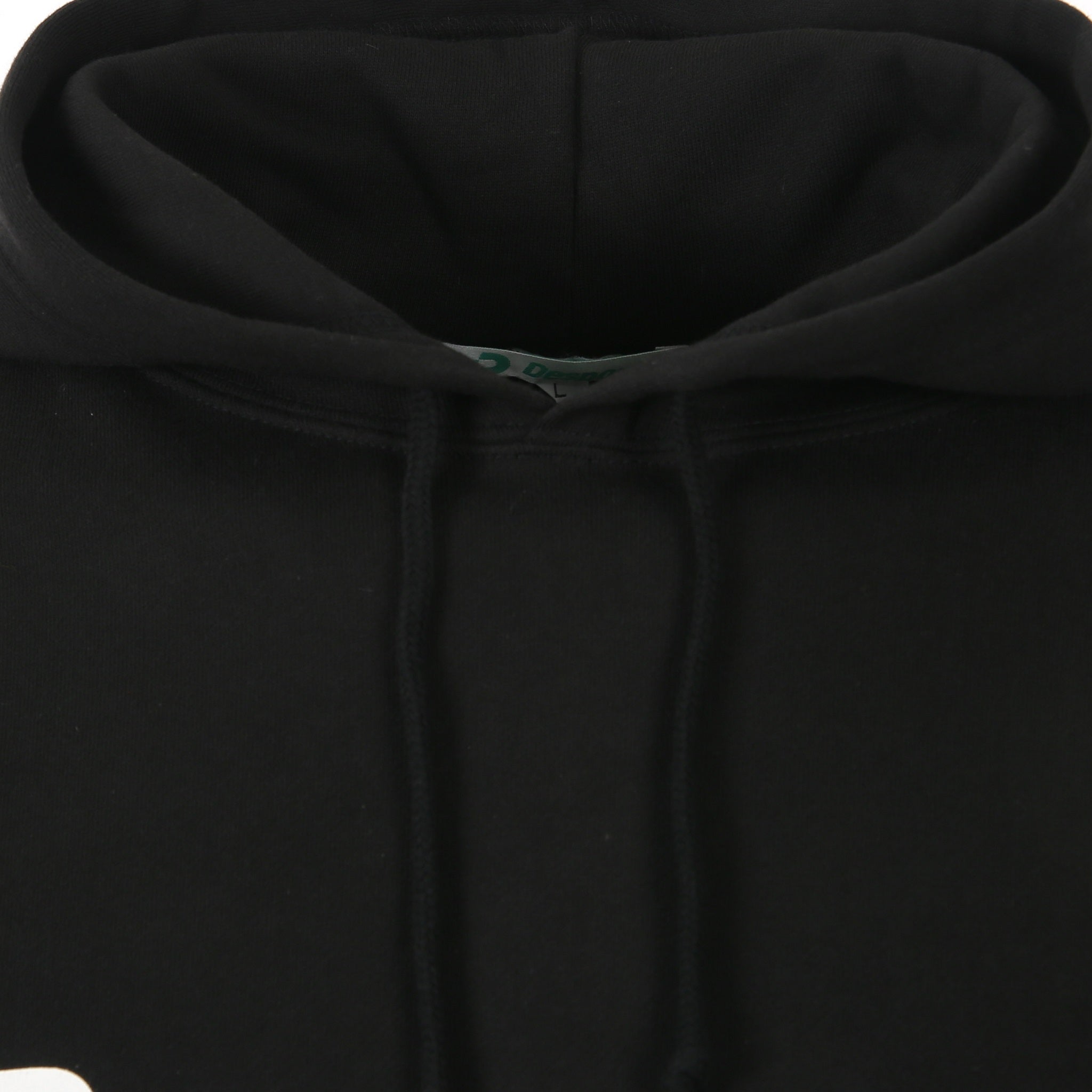 Desporte DSP-SWE-02 black cotton hoodie drawstring cord