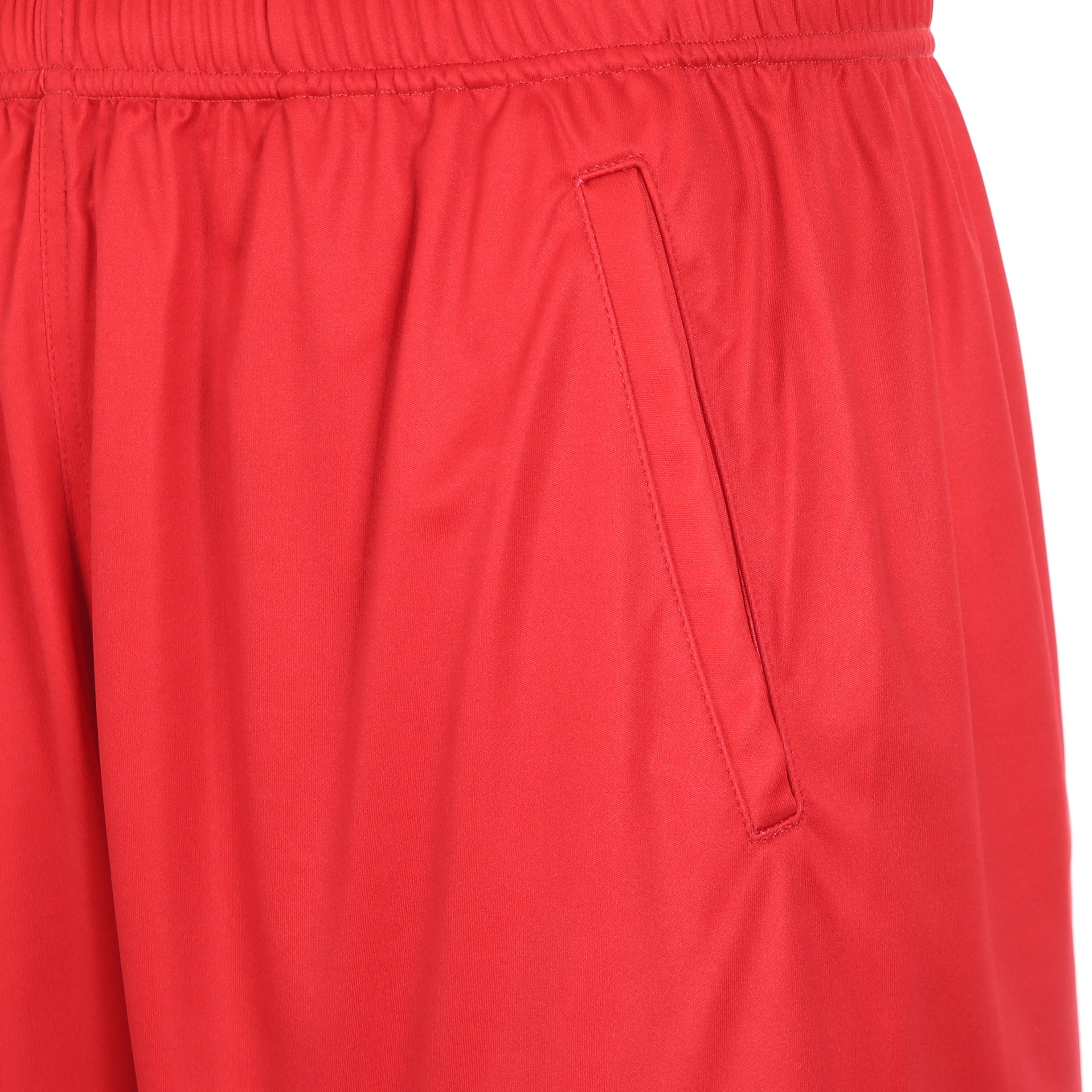 Desporte red football practice shorts with a side pocket