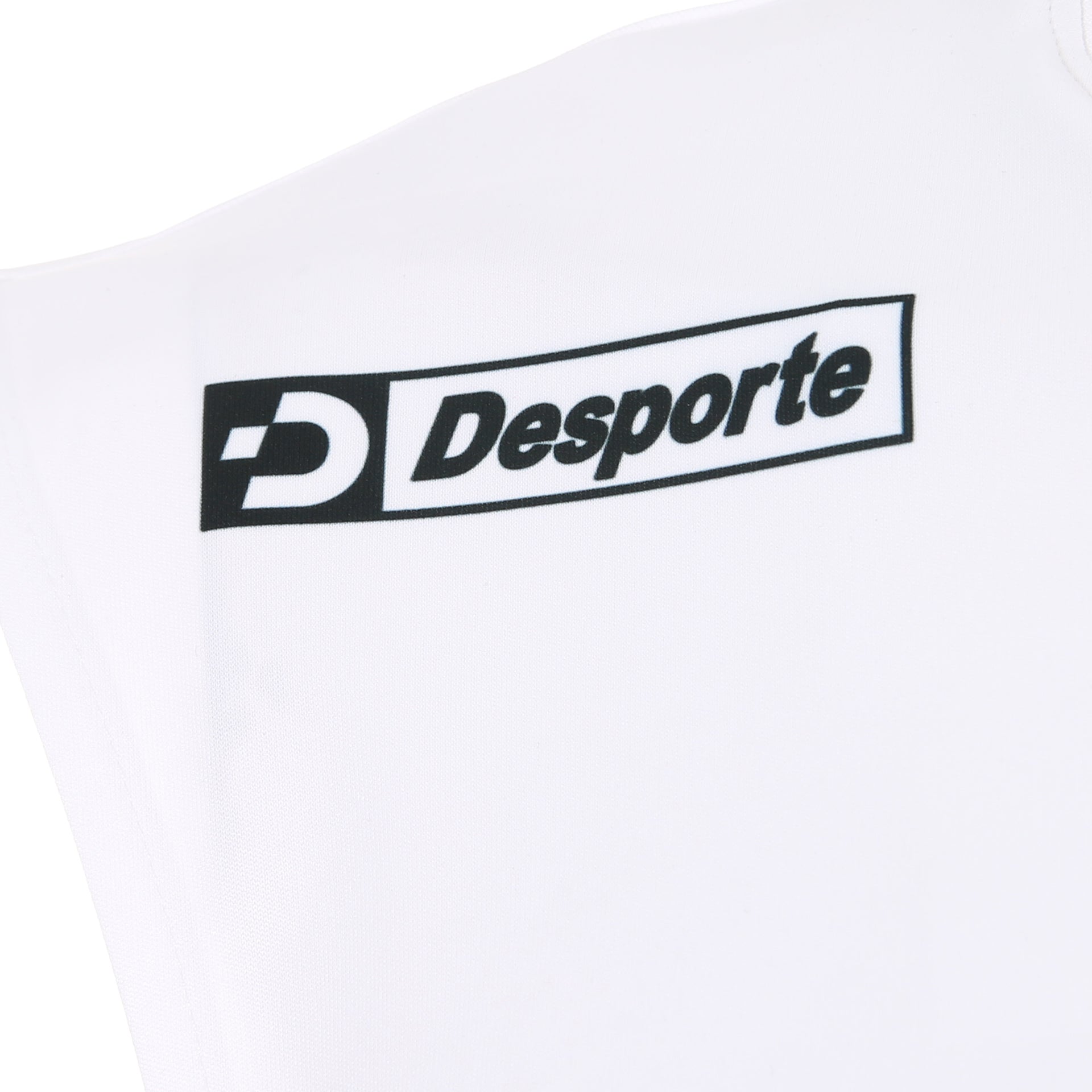 Desporte sleeveless practice shirt DSP-BPS-29 white black shoulder logo