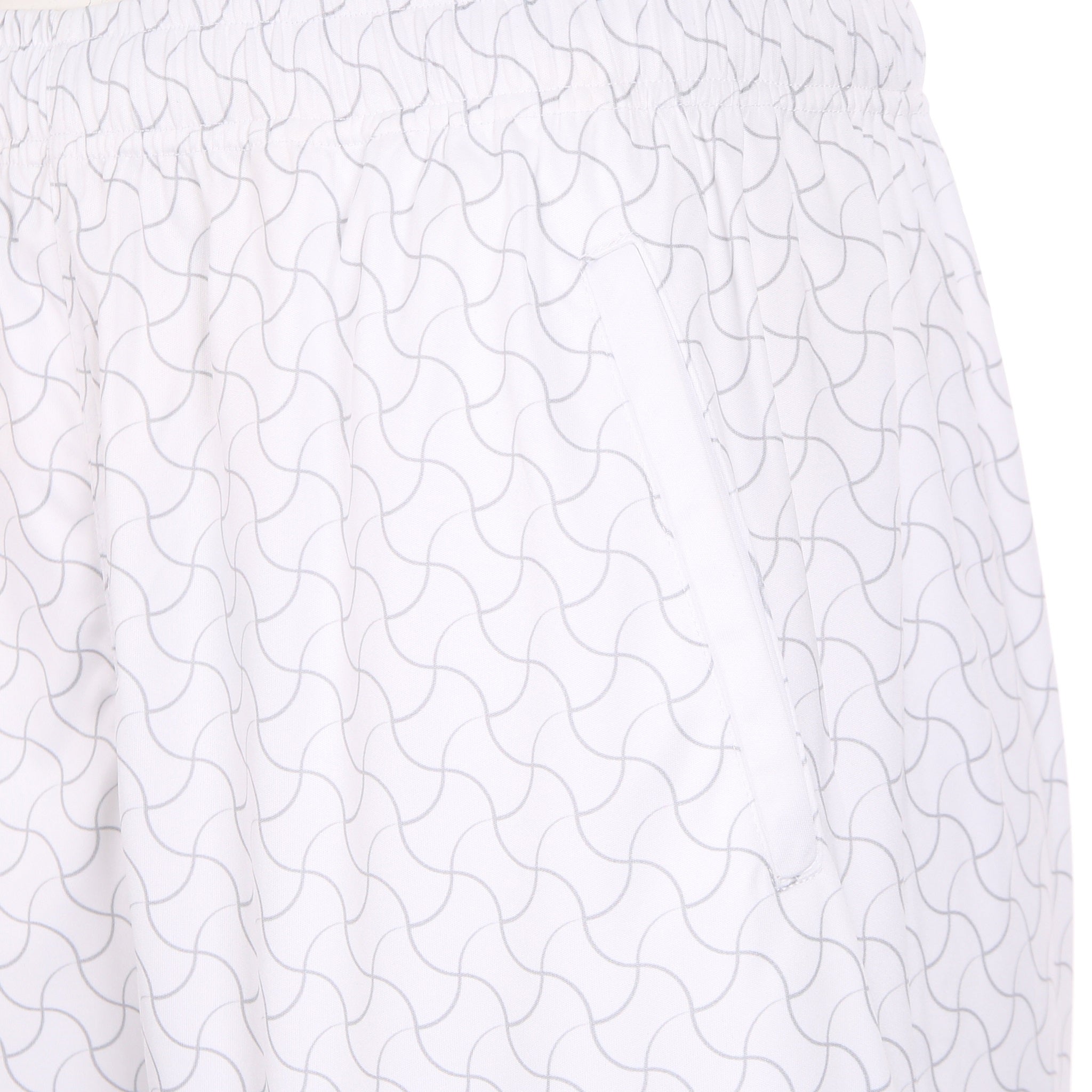 Desporte white football practice shorts side pocket